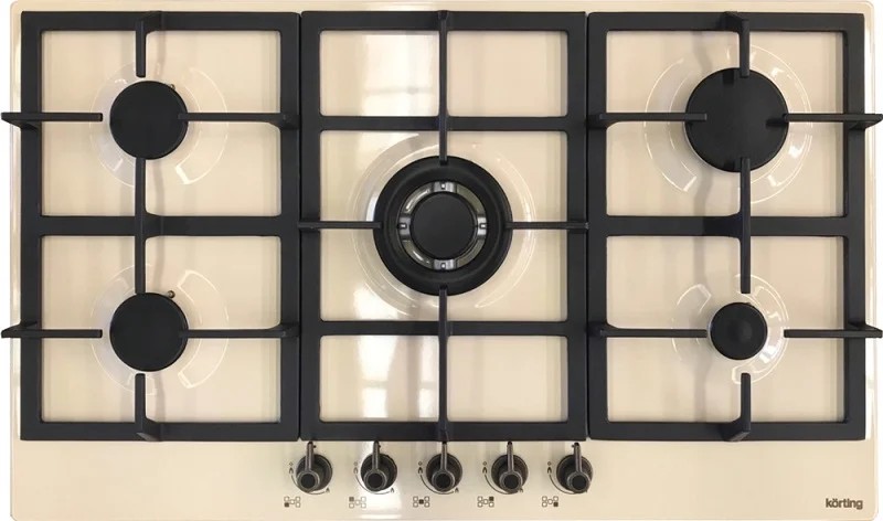 Изображение Варочная панель Korting HG 965 CTRB (слоновая кость)