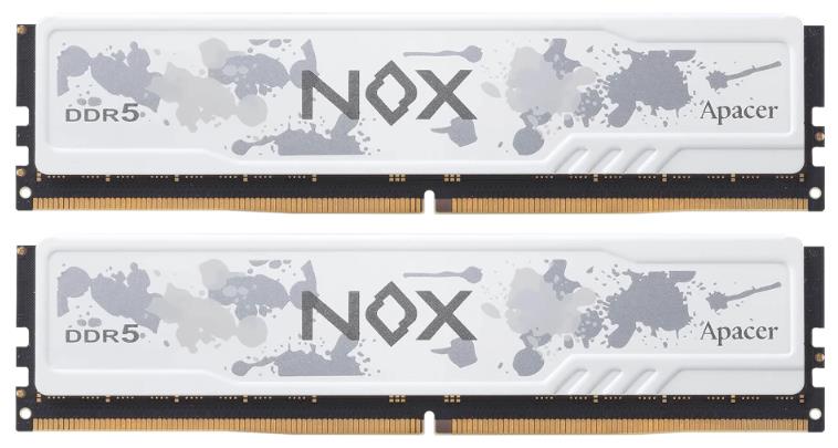 Изображение Оперативная память 2x32 GB DDR5 Apacer NOX (44800 Мб/с, 5600 МГц, CL40)