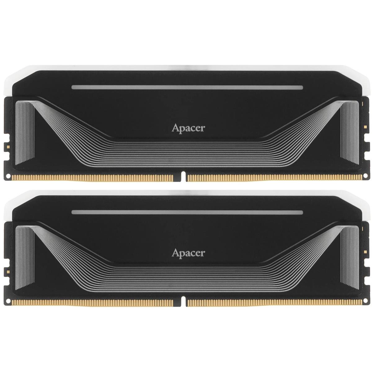 Изображение Оперативная память 2x32 GB DDR5 Apacer NOX RGB (51200 Мб/с, 6400 МГц, CL32)