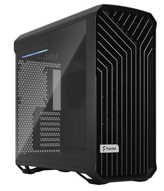 Изображение Корпус Fractal Design Torrent Black TG Light Tint (mATX, ATX, Mini-ITX, EATX, SSI EEB, SSI CEB, черный, без БП)/(FD-C-TOR1A-01)