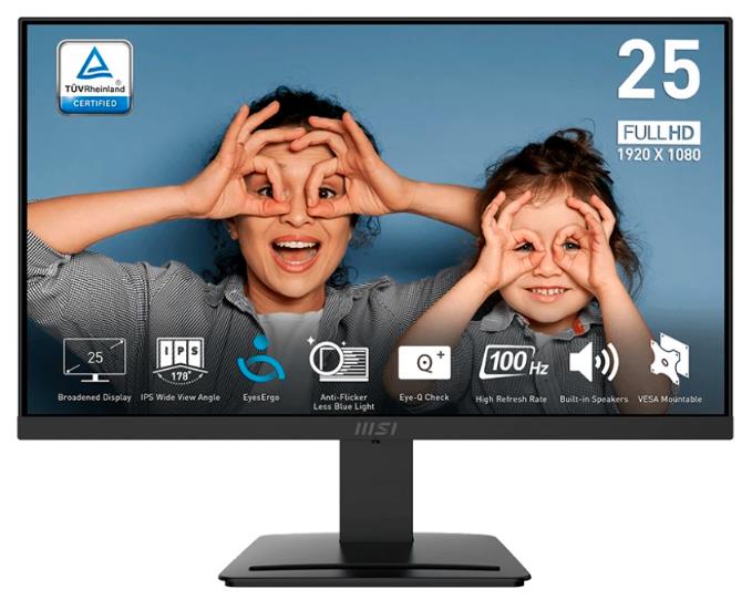 Изображение Монитор MSI Pro MP253 (24,5 "/1920x1080/TFT IPS)