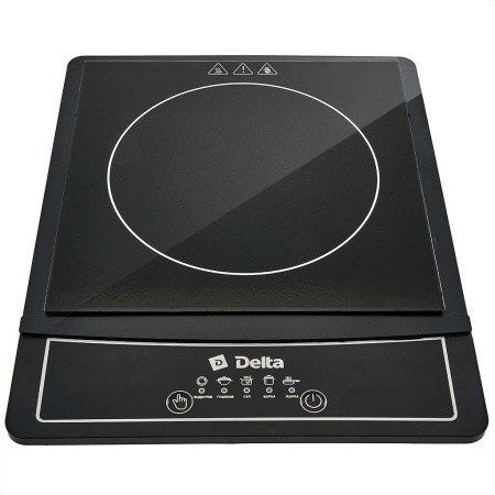 Изображение Плита настольная DELTA D-300N (электрическая, стеклокерамика, черный)