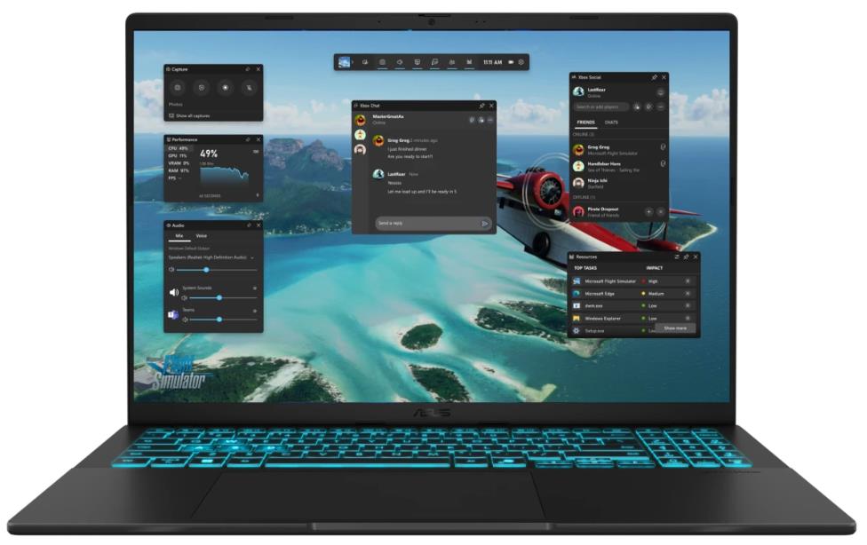 Изображение Ноутбук Asus V16 Special V3607VM-RP066 (Intel 240H 2500 МГц/ SSD 1024 ГБ  /RAM 16 ГБ/ 16" 1920x1200/VGA дискретная/ Без ОС) (90NB16K1-M005M0)