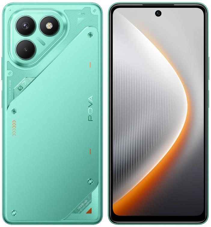 Изображение Смартфон TECNO Pova 7 Neo (256 Гб/8 Гб) бирюзовый