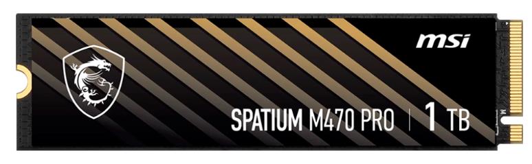 Изображение SSD диск MSI SPATIUM M470 PRO 1000 Гб 2280 (S78-440L0J0-P83)