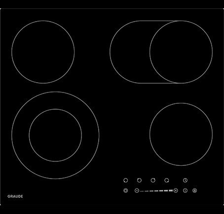 Изображение Варочная панель GRAUDE EK 60.2 (черный)