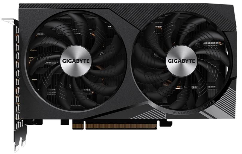 Изображение Видеокарта GIGABYTE NVIDIA GeForce RTX 3060 12Gb 8 Гб (NVIDIA GeForce RTX 3060, GDDR6)/(GV-N3060WF2-12GD)