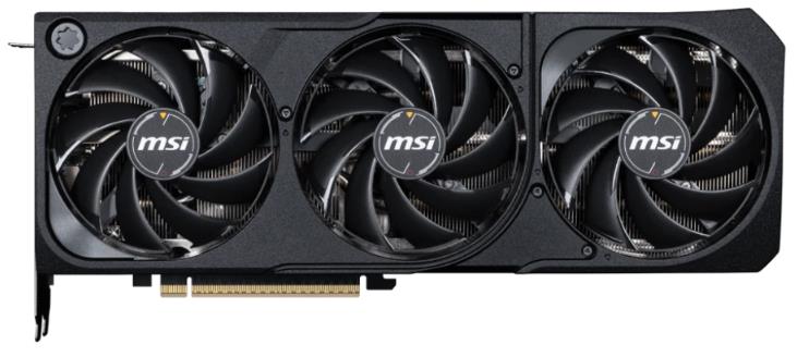 Изображение Видеокарта MSI NVIDIA GeForce RTX 5070 OC 12Gb 12 Гб (GeForce RTX 5070, GDDR7)/(RTX 5070 12G SHADOW 3X OC)