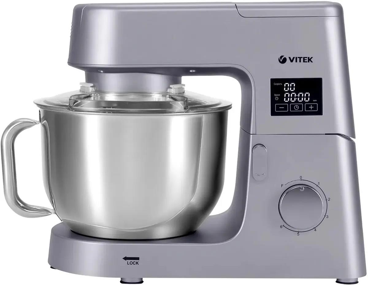 Изображение Миксер VITEK VT-PM0550 (2000 Вт /серебристый)