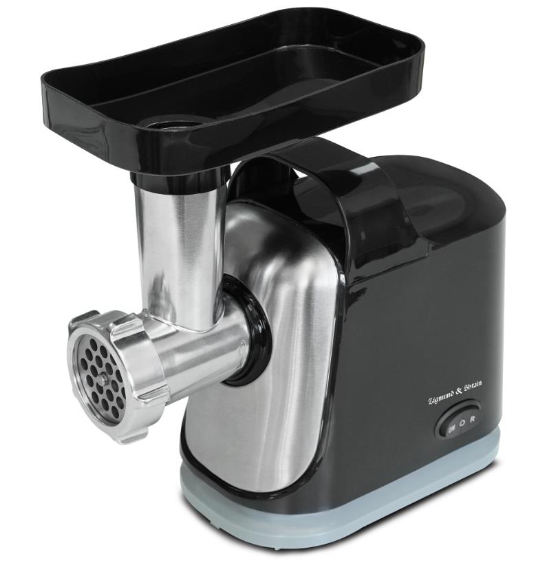 Изображение Мясорубка Zigmund & Shtain ZMG-043 (1500 Вт /1,5 кг/мин/черный)