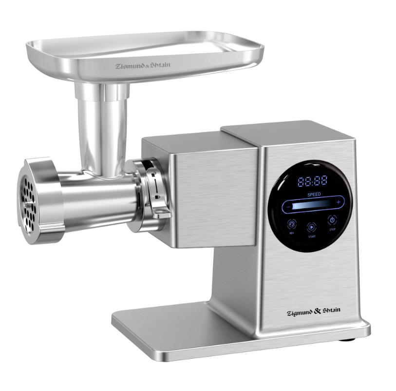 Изображение Мясорубка Zigmund & Shtain ZMG-055 (2700 Вт /2,7 кг/мин/стальной)