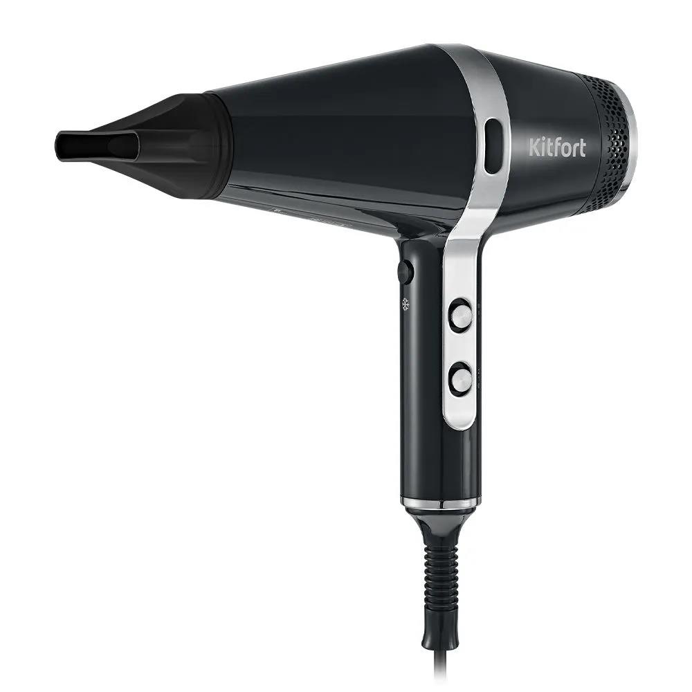 Изображение Фен Kitfort KT-3256 (2200 Вт /серебристый, черный)