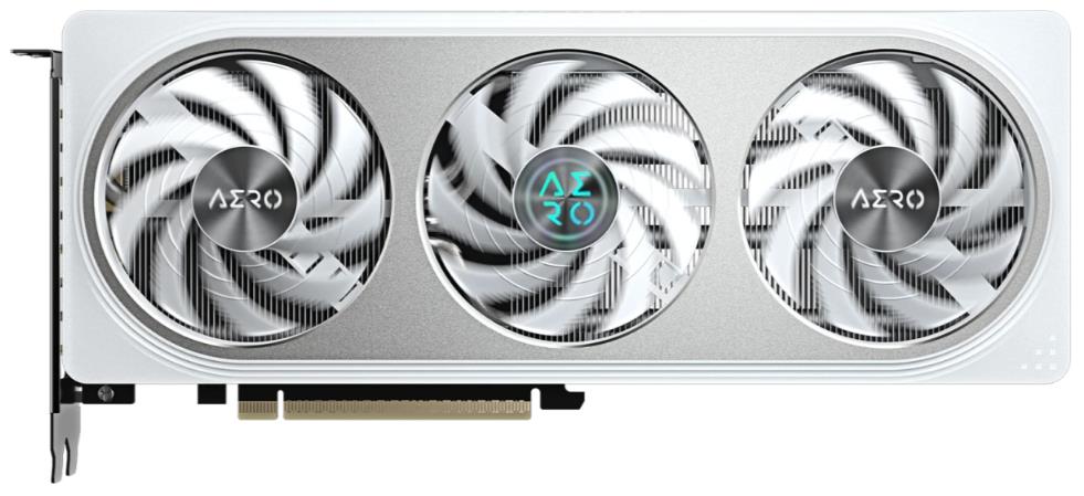 Изображение Видеокарта GIGABYTE NVIDIA GeForce RTX 5060 AERO OC 8Gb 8 Гб (GeForce RTX 5060, GDDR7)/(GV-N5060AERO OC-8GD 1.0)