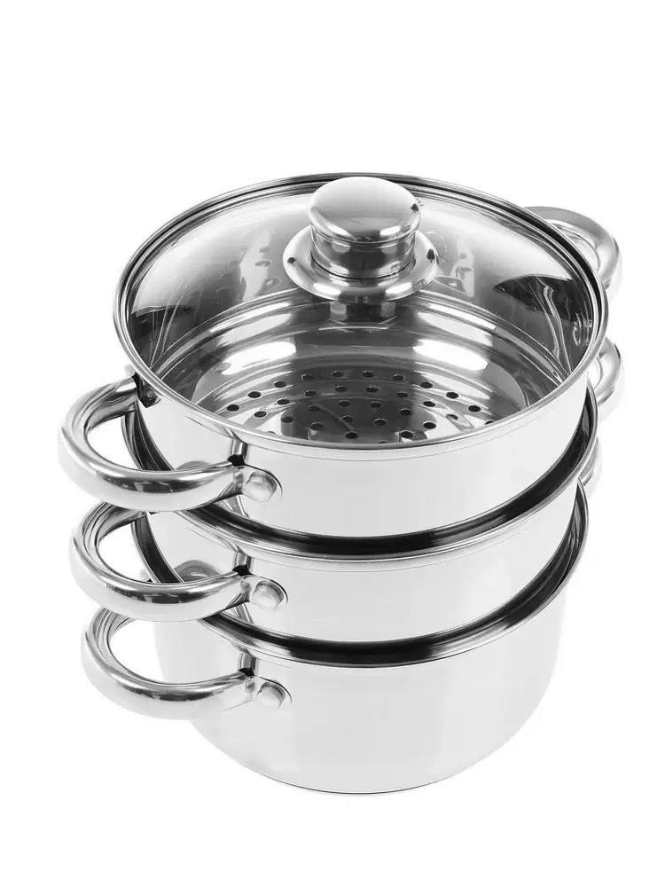 Изображение Пароварка Kelli KL-4105-22 4,1л (серебристый)