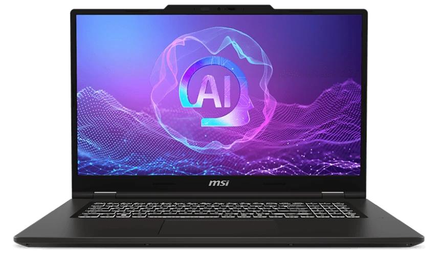 Изображение Ноутбук MSI Venture 17 AI A2HMG-010XRU (Intel 255H 2000 МГц/ SSD 512 ГБ  /RAM 16 ГБ/ 17.3" 1920x1080/VGA встроенная/ Без ОС) (9S7-17U211-010)