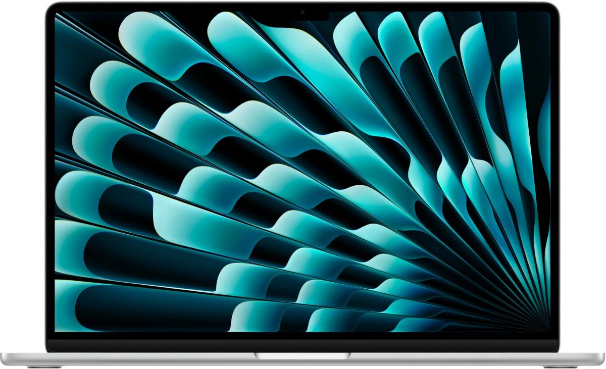 Изображение Ноутбук Apple MacBook Air 15 (Apple M4 2800 МГц/ SSD 512 ГБ  /RAM 16 ГБ/ 15.3" 2880x1864/VGA встроенная/ macOS) (MW1H3LL/A)
