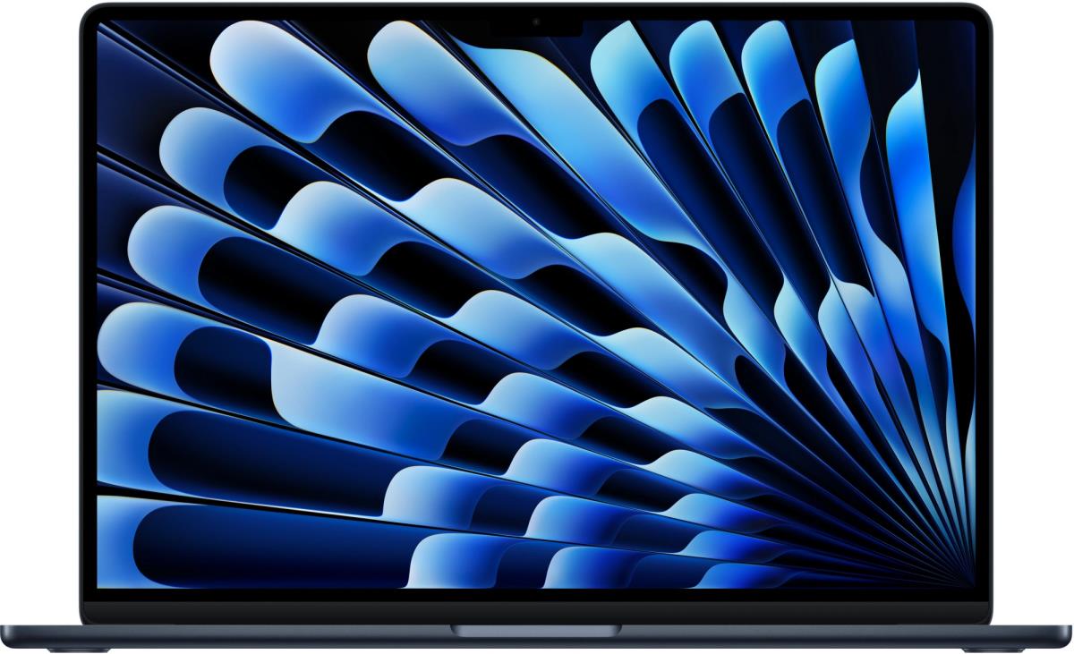 Изображение Ноутбук Apple MacBook Air 15 (Apple M4 2800 МГц/ SSD 512 ГБ  /RAM 16 ГБ/ 15.3" 2880x1864/VGA встроенная/ macOS) (MW1M3ZA/A)