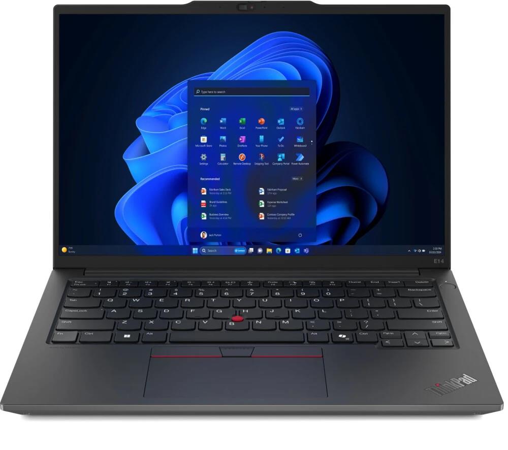 Изображение Ноутбук Lenovo ThinkPad E14 Gen 6 (Intel 155H 1400 МГц/ SSD 512 ГБ  /RAM 16 ГБ/ 14" 1920x1200/VGA встроенная/ Windows 11 Pro) (21M7002XRT)