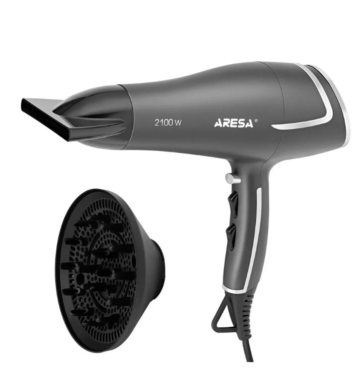 Изображение Фен Aresa AR-3232 (2100 Вт /серый)