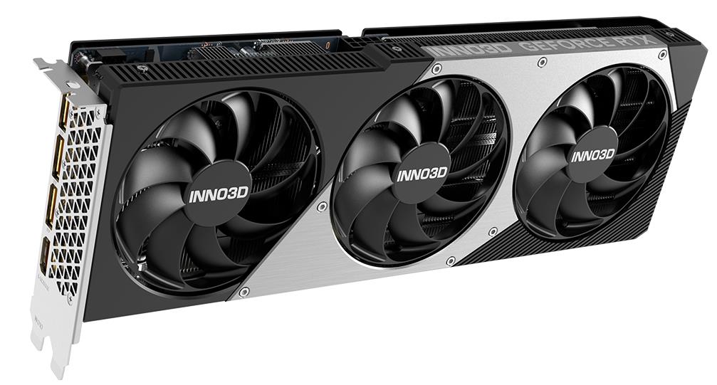 Изображение Видеокарта Inno3D NVIDIA GeForce RTX 5060 Ti X3 OC 16Gb 16 Гб (GeForce RTX 5060 Ti, GDDR7)/(N506T3-16D7X-191073L)