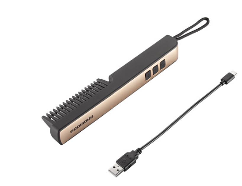 Изображение Щипцы для волос REDMOND HS1742 черный/золотистый макс.темп.:200С (20 Вт /200 °C/керамическое)