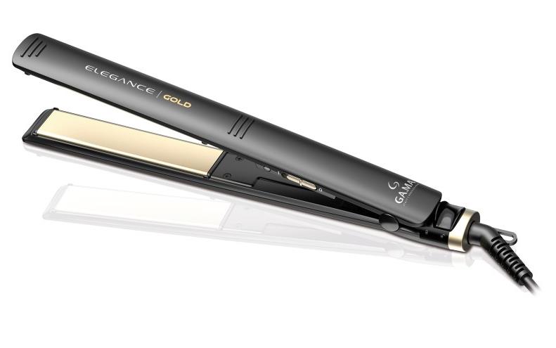 Изображение Щипцы для волос GA.MA ELEGANCE GOLD - SY (GI0234) черный (50 Вт /230 °C/)