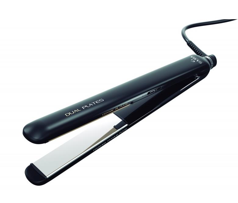 Изображение Щипцы для волос GA.MA CP14 DUAL PLATE - SY (GI2514) черный (45 Вт /230 °C/титановое)