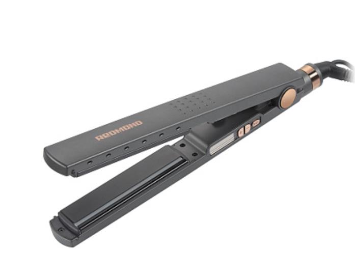 Изображение Щипцы для волос REDMOND HS1718 60Вт серый (60 Вт /230 °C/керамическое)