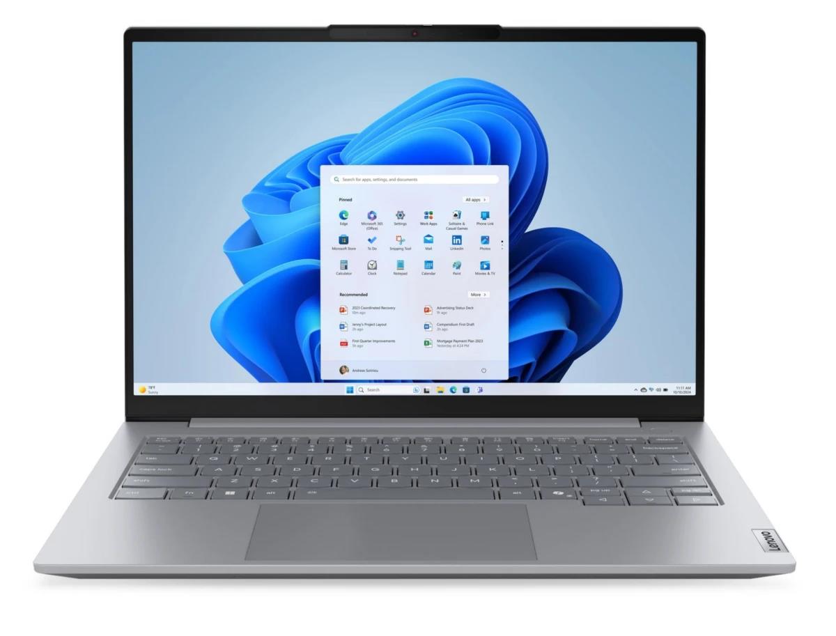 Изображение Ноутбук Lenovo ThinkBook 14 G8 IAL (Intel 255H 2000 МГц/ SSD 512 ГБ  /RAM 16 ГБ/ 14" 1920x1200/VGA встроенная/ Без ОС) (21SJ001CUE)