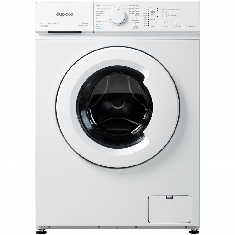Изображение Стиральная машина Бирюса WM-SM510/10, белый (фронтальная, 5 кг, 1000 об/мин )