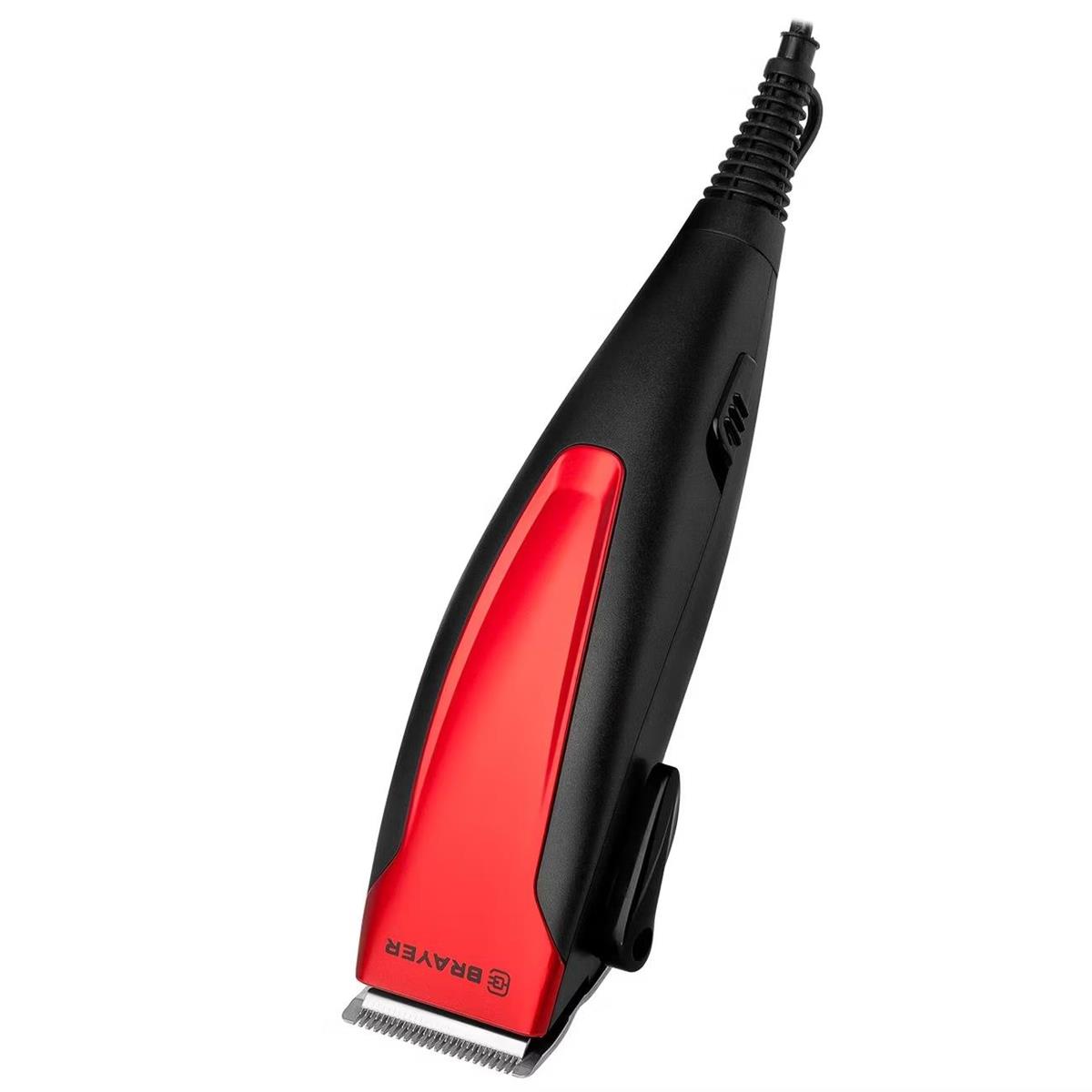 Изображение Машинка для стрижки  Brayer BR3431, красный