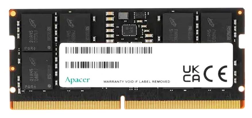Изображение Оперативная память 16 GB DDR5 Apacer AS16GHB48CTBBGH (38400 Мб/с, 4800 МГц, CL40)