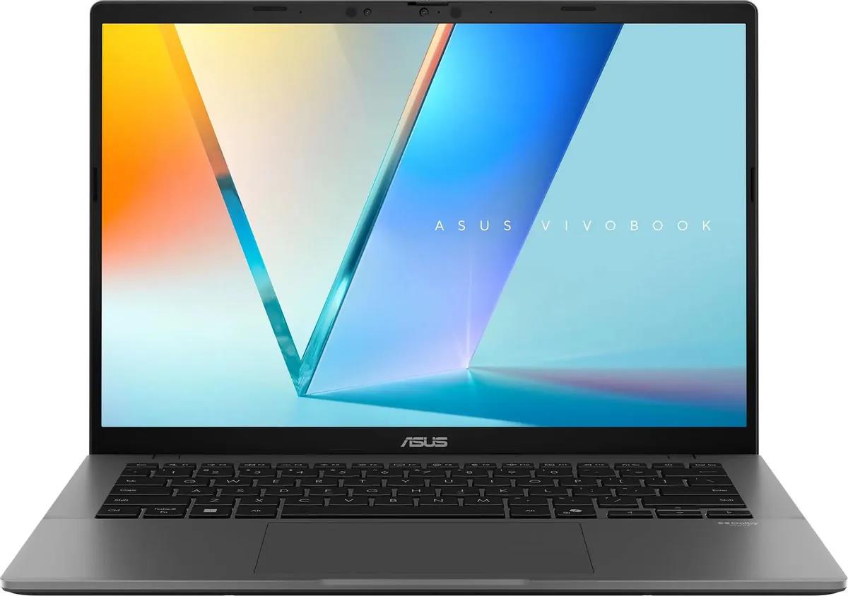 Изображение Ноутбук Asus VivoBook S14 S3407QA-SF044W (Snapdragon X1-26-100 2900 МГц/ SSD 1024 ГБ  /RAM 16 ГБ/ 14" 1920x1200/VGA встроенная/ Windows 11 Home) (90NB16B2-M004B0)