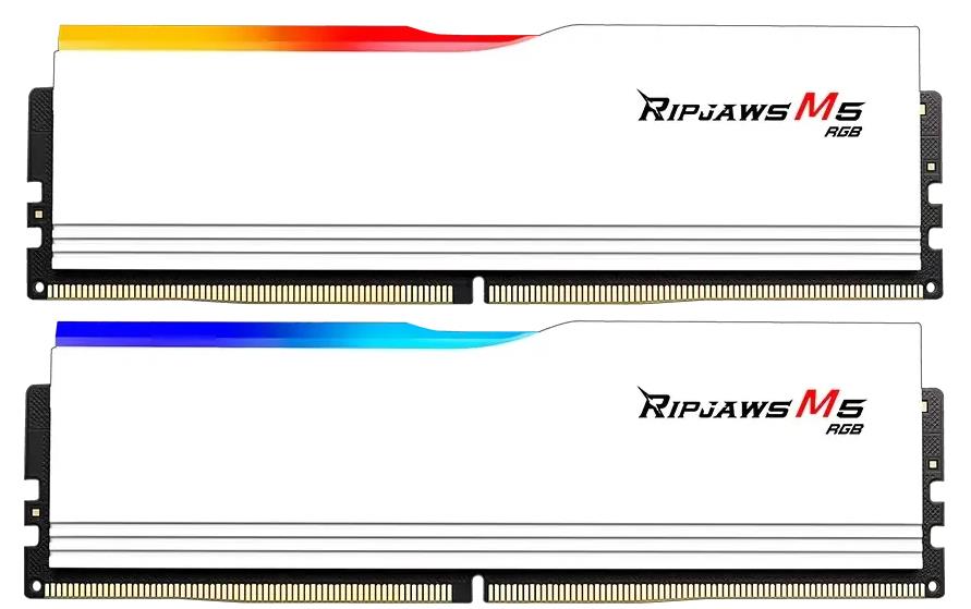 Изображение Оперативная память 2x16 GB DDR5 G.Skill Ripjaws M5 RGB (48000 Мб/с, 6000 МГц, CL30)