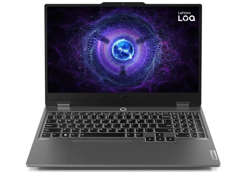 Изображение Ноутбук Lenovo LOQ 15IAX9 (Intel 12450HX 2400 МГц/ SSD 512 ГБ  /RAM 24 ГБ/ 15.6" 1920x1080/VGA дискретная/ Без ОС) (83GS00R9RK)