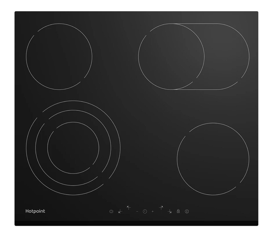 Изображение Варочная панель HOTPOINT HR 6T6 B S (черный)