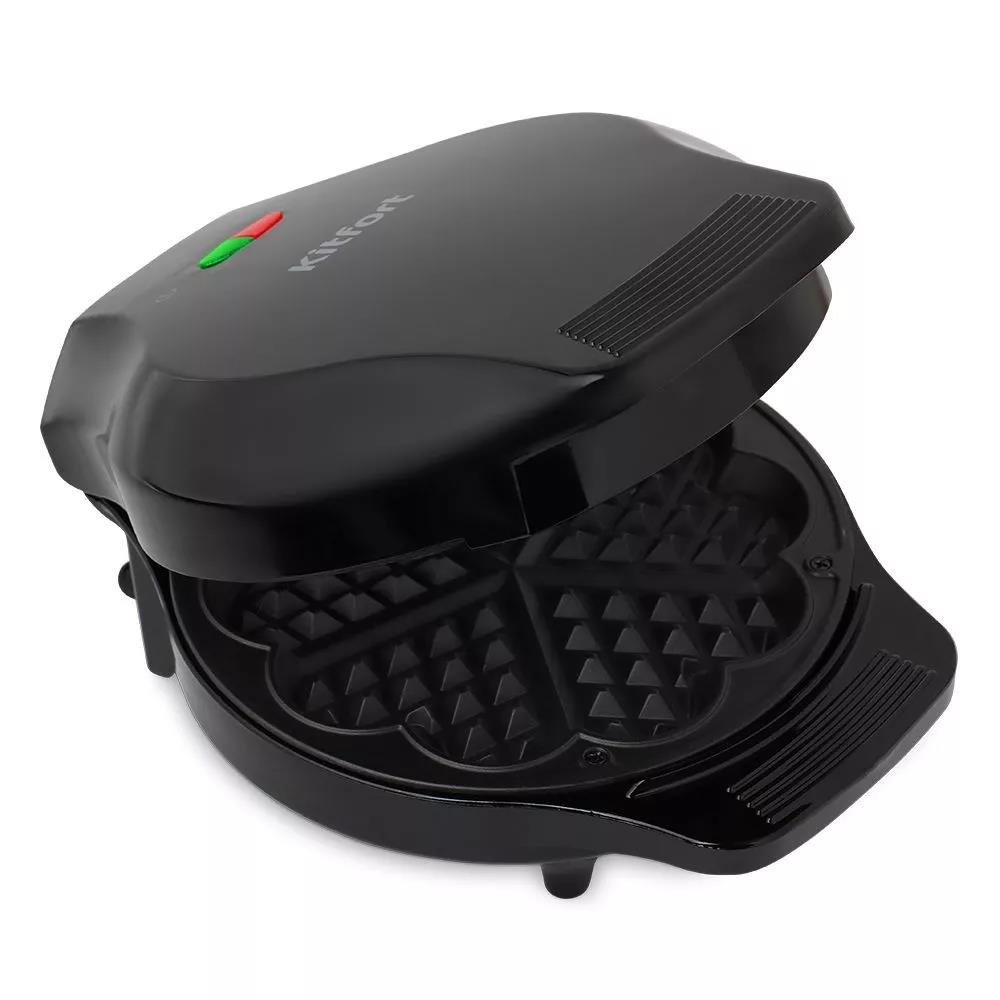 Изображение Вафельница Kitfort КТ-1664 (1000 Вт /черный)