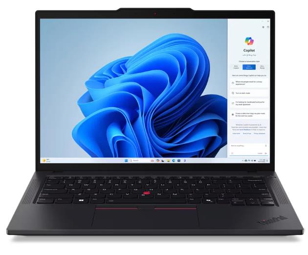 Изображение Ноутбук Lenovo ThinkPad T14 Gen 5 (Intel 155U 1700 МГц/ SSD 512 ГБ  /RAM 16 ГБ/ 14" 1920x1200/VGA встроенная/ Без ОС) (21MMSKUW00)