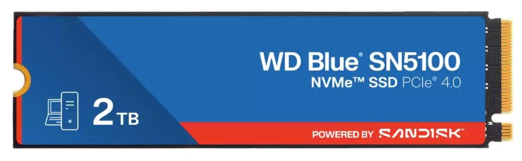 Изображение SSD диск Western Digital Blue SN5100 2000 Гб 2280 (WDS200T5B0E)