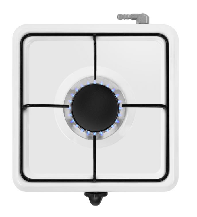 Изображение Плита настольная MAUNFELD EGHE.F31.3EW (газовая, эмаль, белый)