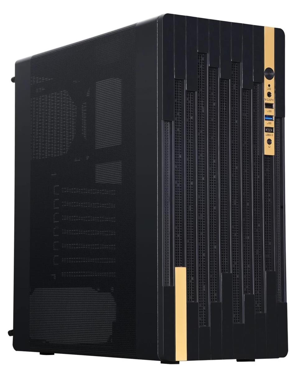 Изображение Корпус Accord 188R2 Black (mATX, ATX, Mini-ITX, черный, без БП)/(ACC-188R2)