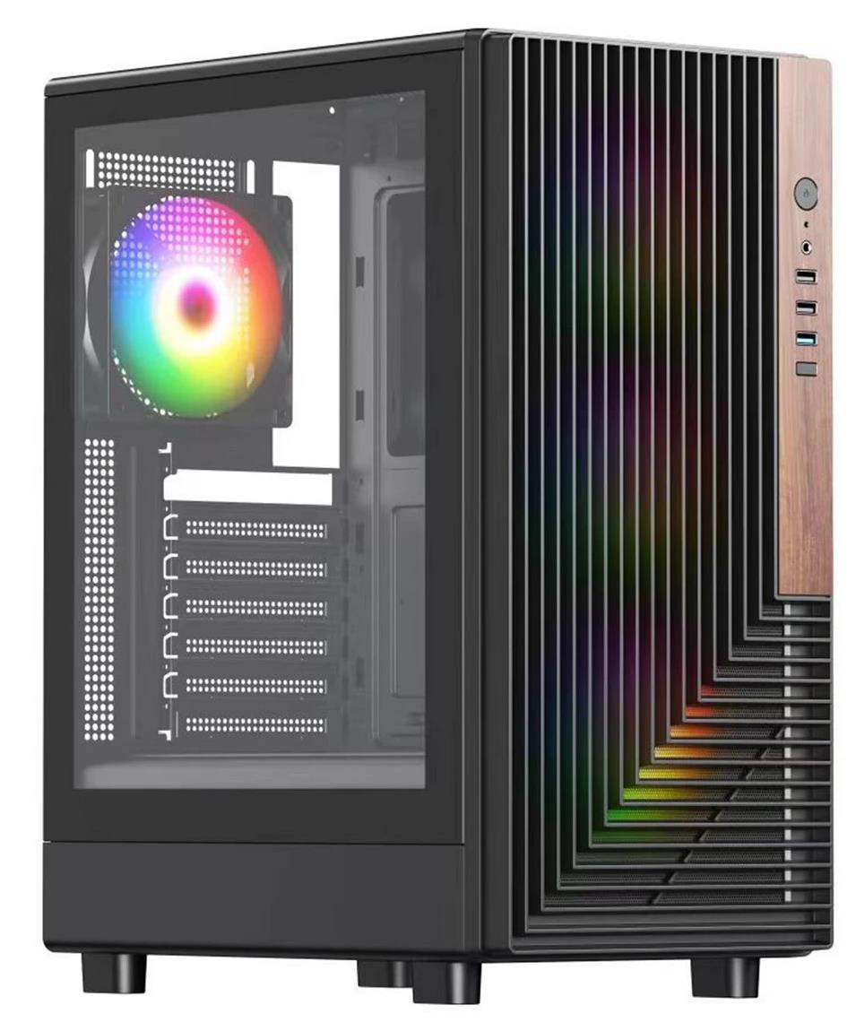 Изображение Корпус ACD Citadel 101 Black (mATX, ATX, Mini-ITX, черный, без БП)/(AH-TC1GA-000)