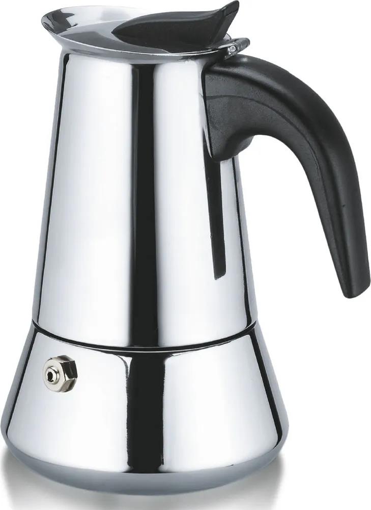 Изображение Гейзерная кофеварка Italco Induction 0.240л нерж.сталь серебристый (227600) (0,24 л )