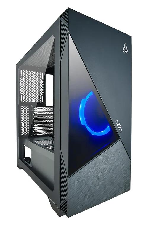 Изображение Корпус AZZA Eclipse Black (mATX, ATX, Mini-ITX, EATX, черный, без БП)/(CSAZ-440 ECLIPSE)