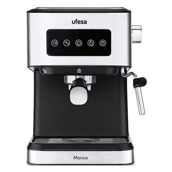 Изображение Кофеварка Ufesa MONZA черный/серебристый (рожковая//1050 Вт )