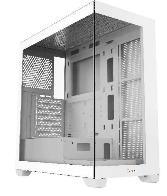 Изображение Корпус Ocypus Gamma C72 WH (mATX, ATX, Mini-ITX, белый, без БП)/(Gamma-C72-W-HD000XX-GL)