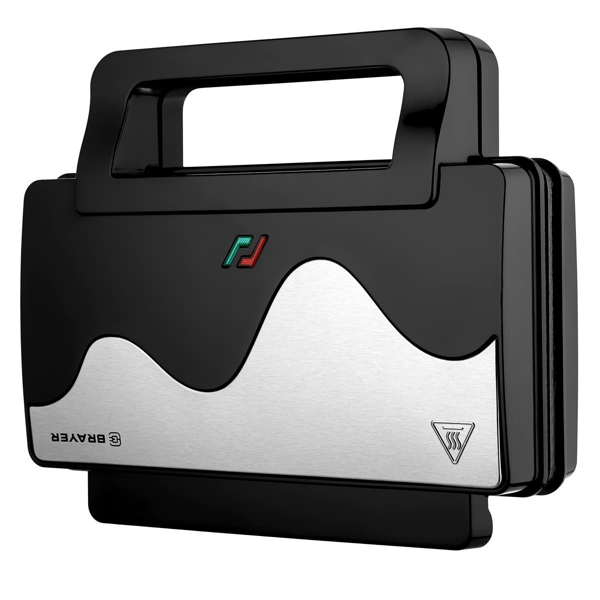 Изображение Вафельница Brayer BR2308 (1000 Вт /черный)