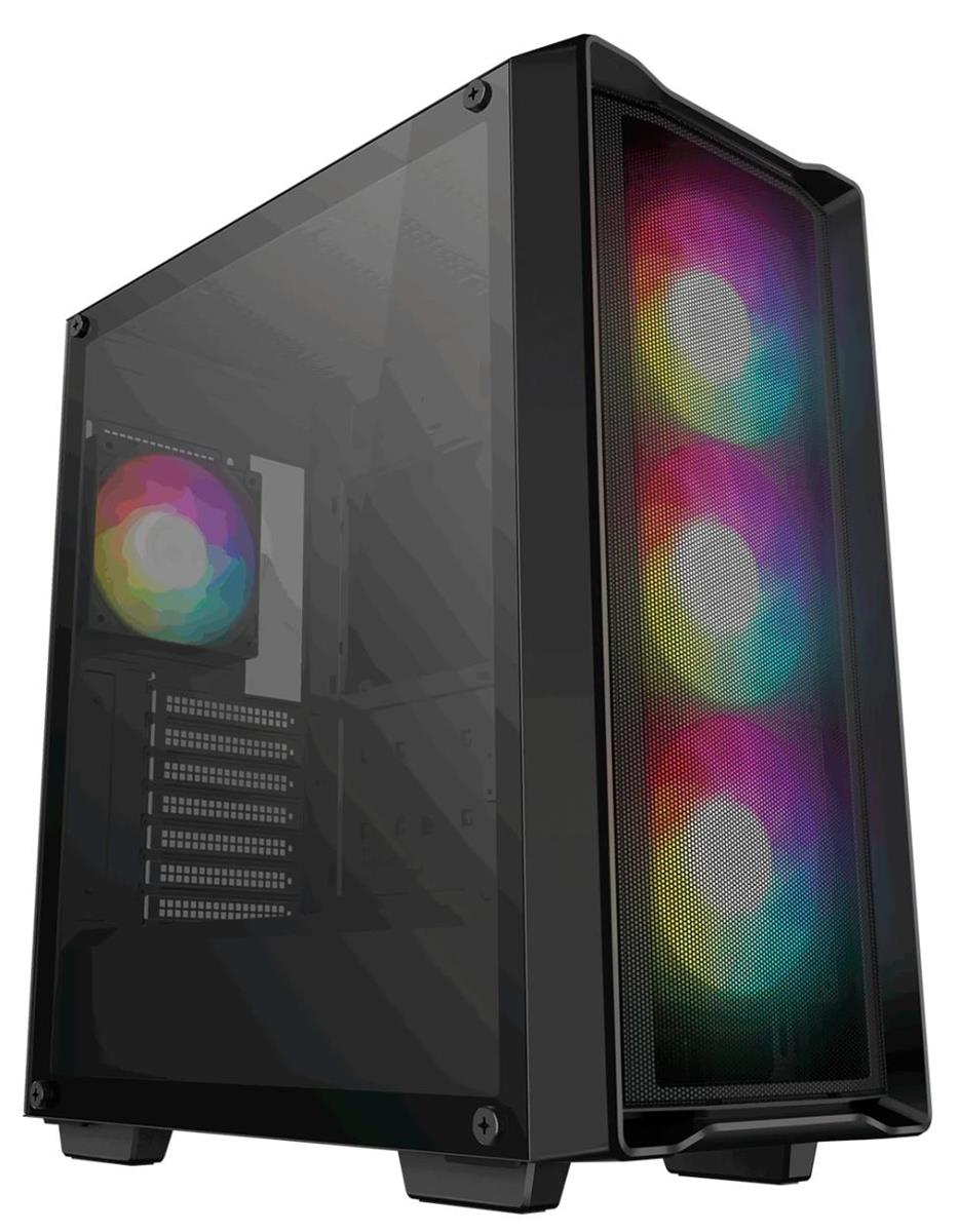 Изображение Корпус Deepcool CC560 MESH V2 Black (mATX, ATX, Mini-ITX, черный, без БП)/(R-CC560-BKAMA4-G-2)