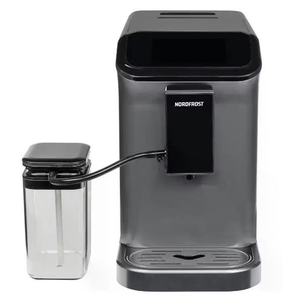 Изображение Кофемашина NORDFROST HOME 300 Gr (1350 Вт /20 бар/серебристый, черный)