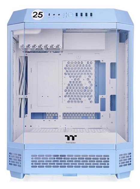 Изображение Корпус Thermaltake The Tower 600 Hydrangea Blue (mATX, ATX, Mini-ITX, синий, без БП)/(CA-1Z1-00MFWN-00)